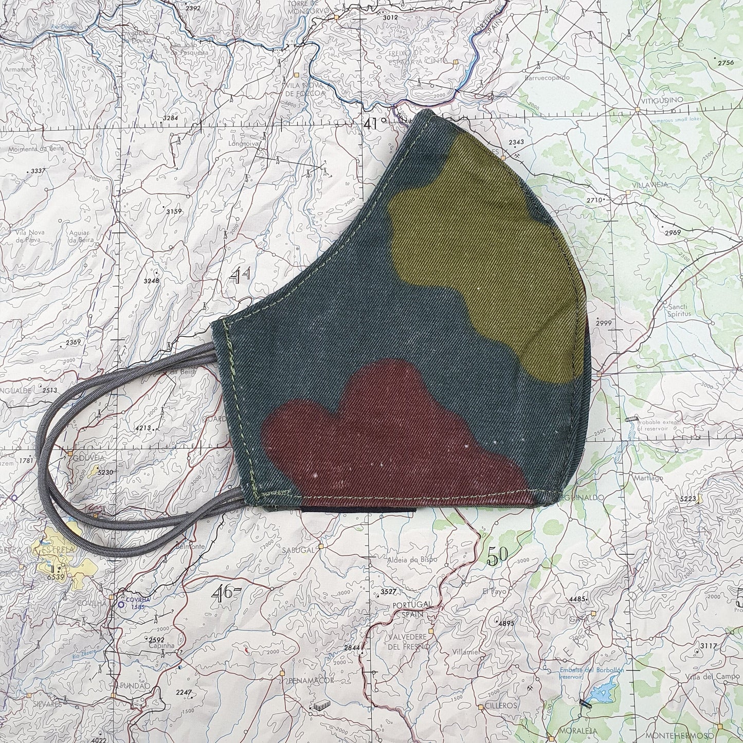 Face Mask - (ITA) "Telo Mimetico San Marco" camouflage pattern
