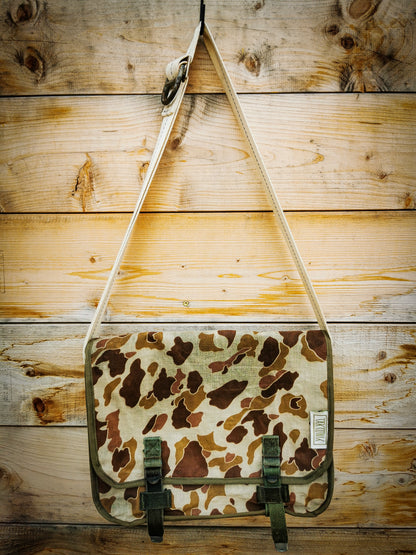 M-0168 Messenger Bag in WWII US Frogskin Camouflage