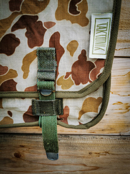 M-0168 Messenger Bag in WWII US Frogskin Camouflage