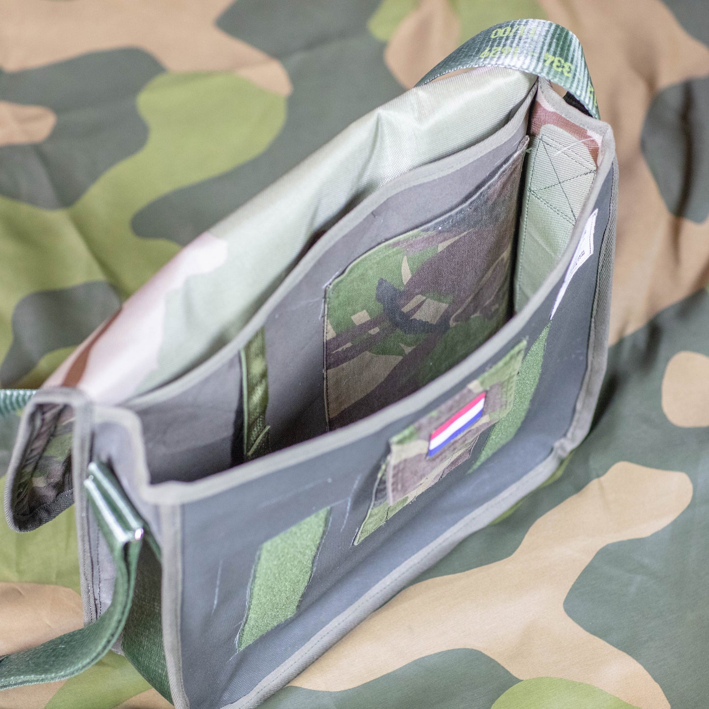 M-0113 Messenger Bag in Dutch DPM camouflage