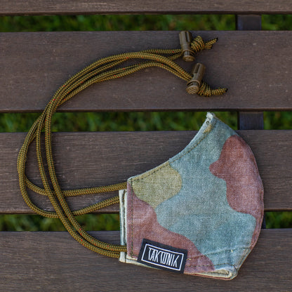 Face Mask - (ITA) "Telo Mimetico San Marco washed" camouflage pattern